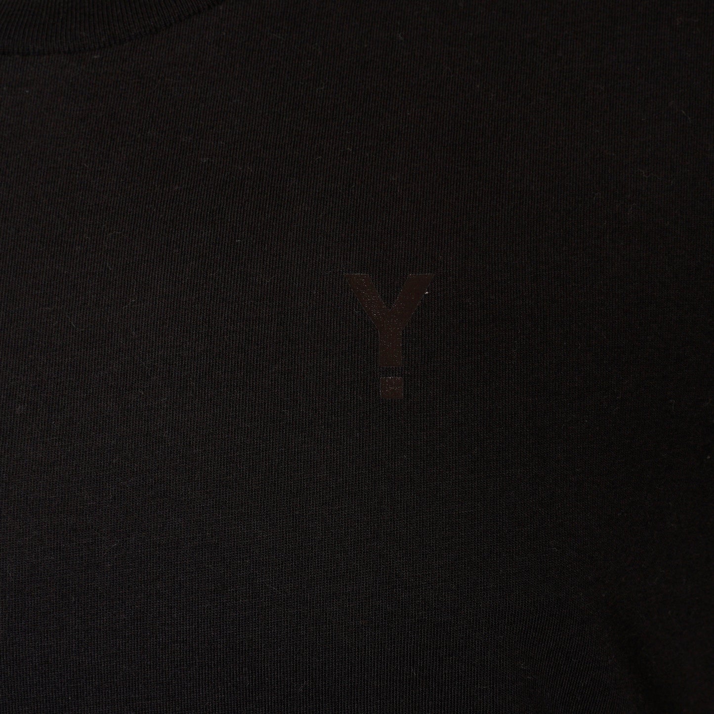 T-Shirt - Black/Satin Black - 100% Organic Cotton