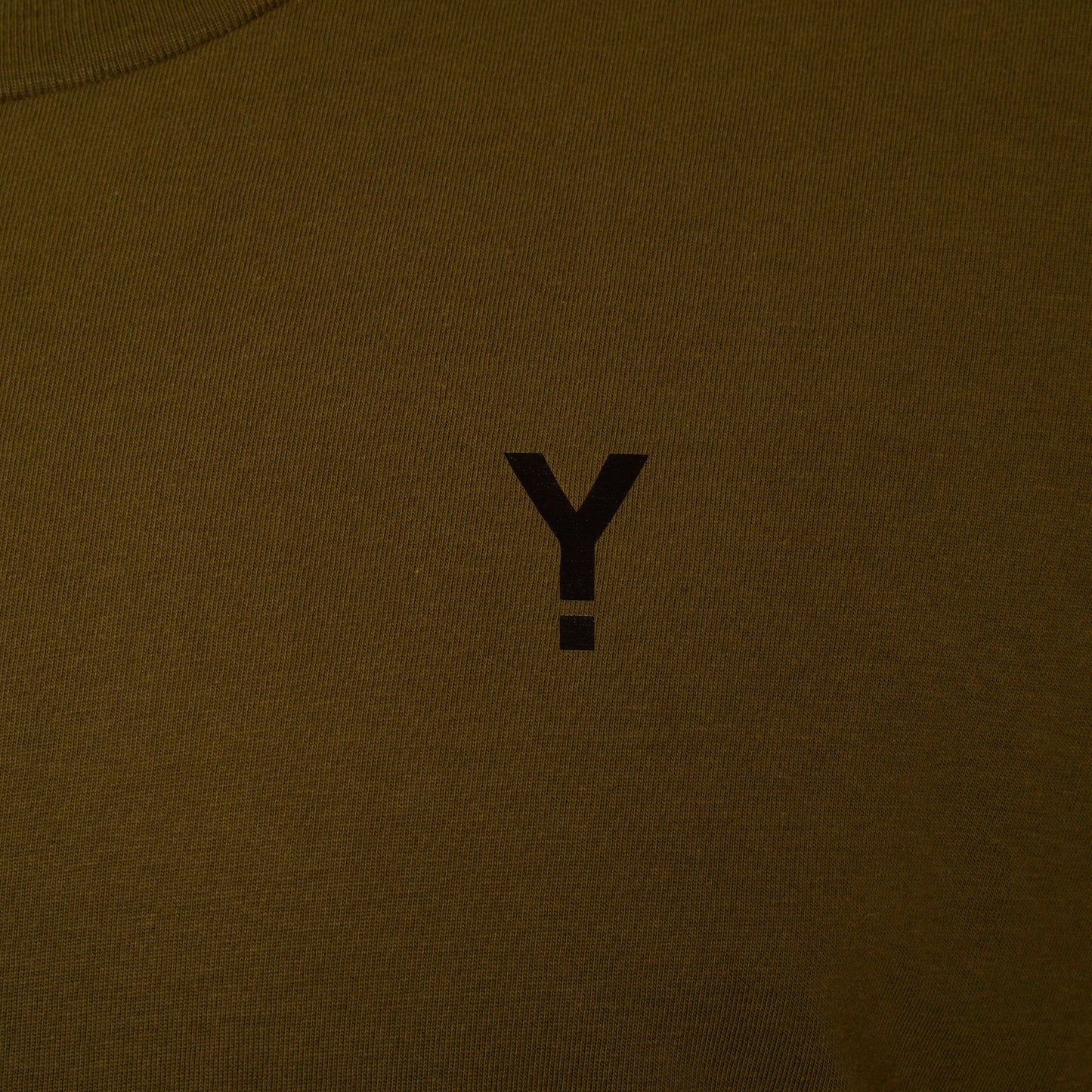 T-Shirt - Khaki Green/Satin Black - 100% Organic Cotton