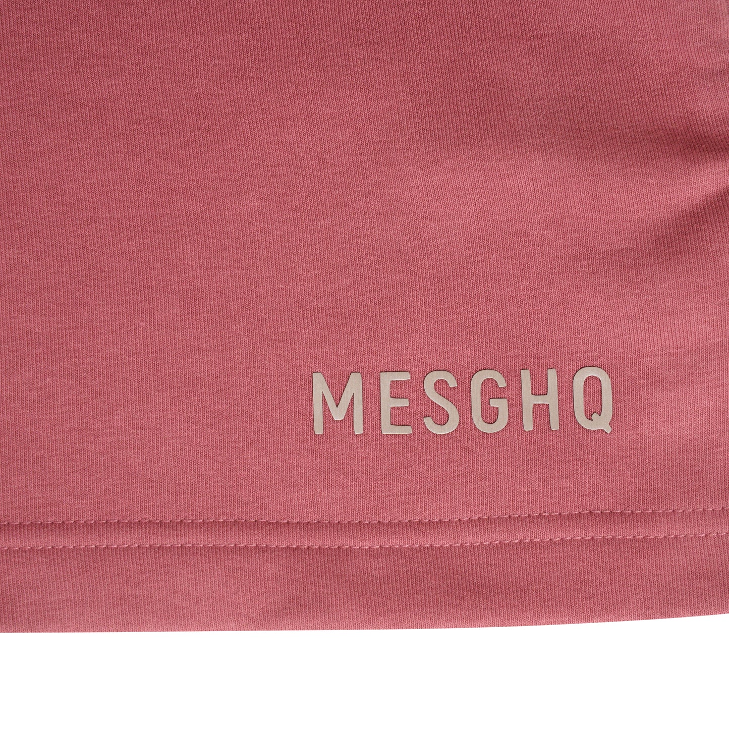 Hooded Sweatshirt Dress- Hibiscus/Brushed Metal  - Organic Cotton & Recycled Polyester