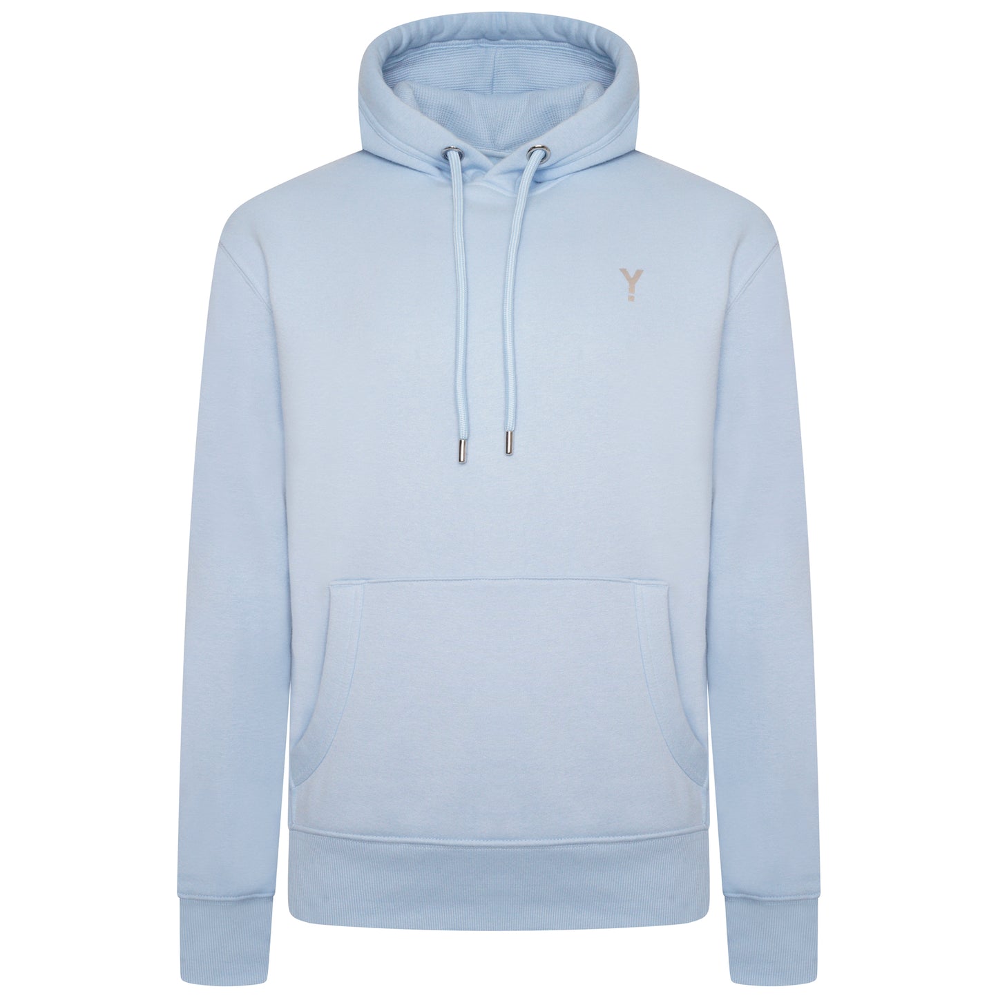 Hooded Sweatshirt - Blue/Silver- Organic Cotton & Recy Polyester