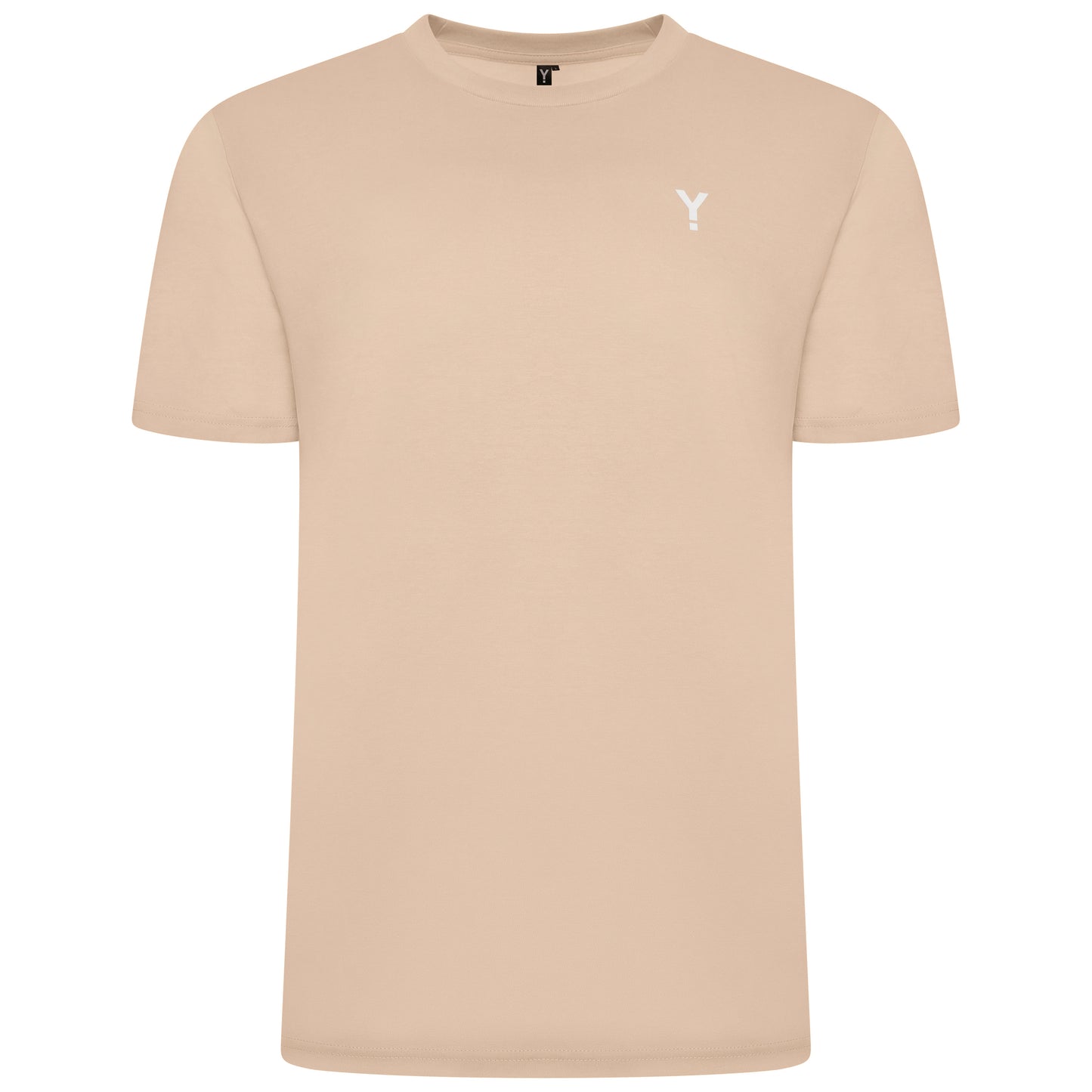 T-Shirt - Sand/White - 100% Organic Cotton